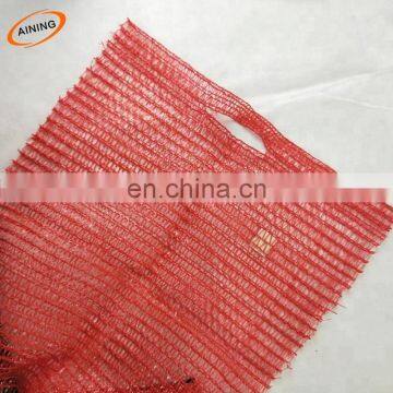 PE tubular reusable net mesh produce bags for food