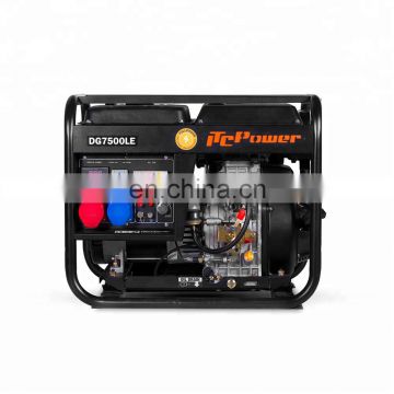 2018 hot sale portable 5kva diesel generator price list