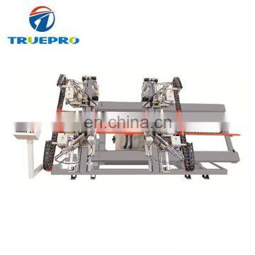 Auto UPVC window making four corner welding machine with CNC