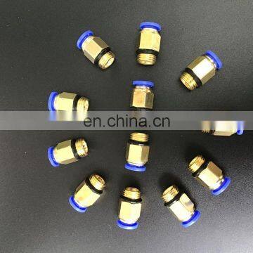 Copper Threaded Straight Joints, Tracheal Push-in Fittings, Pneumatic Components photo-6