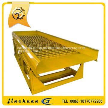 gold mining equipment vibrating sluice box for gold recovery