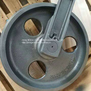 Excavator PC130-8 pc120-6 PC100-6 Front Idler assy  203-30-52112   203-30-00210 idler assy