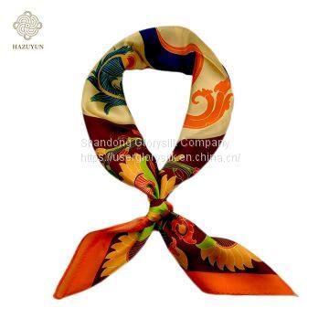 Wholesale Hot Sale Fashion Classic Artis Design Digital Printing Wensli Silk Feel Scarves