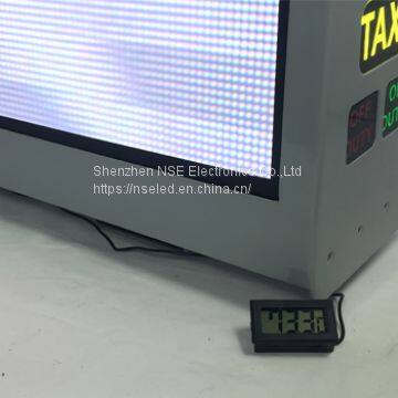 TS 2.5/3/3.33/5 Taxi Top LED Display    Taxi Roof LED Display Exporter  Taxi LED Display China