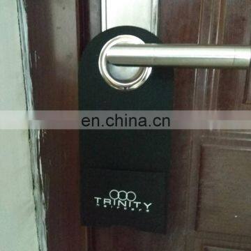 Low Price China Factory Hotel Felt Door Hanger With Custom Printing photo-3
