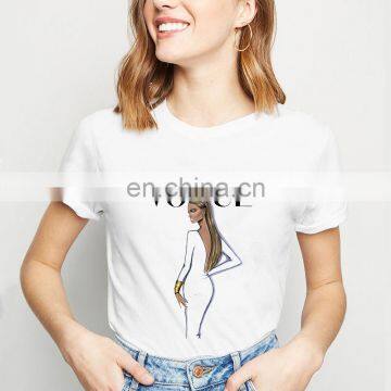 Short-sleeved Summer T-shirt Fashion New Female T-shirt Printing for Ladies photo-2