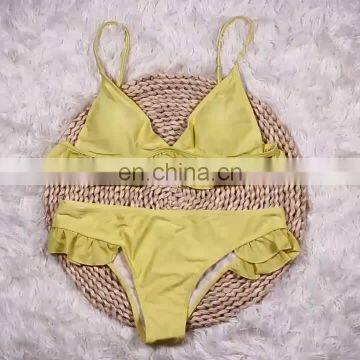 RTS Custom Sexy Bikini Women Zebra Leopard Women Show Extreme Mini Swimwear Bikini