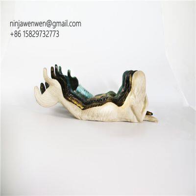 new arrive cast iron mermaid decoration metal mermaid for house