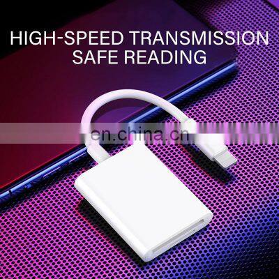 All In 1 Card Reader Writer For Apple Iphone 768/11 Amazon Top Seller Sd/Memory/Tf Card Reader 2020 Wholesale Smart Card Reader photo-3
