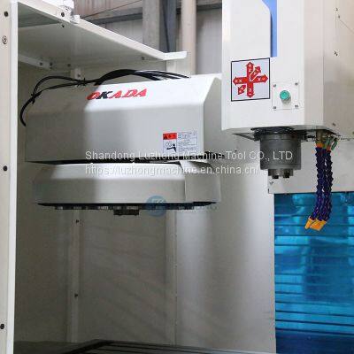 XH7136/XK7136 Cheaper High Precision Cnc Vertical Milling Center With Umbrella Tool Post photo-3