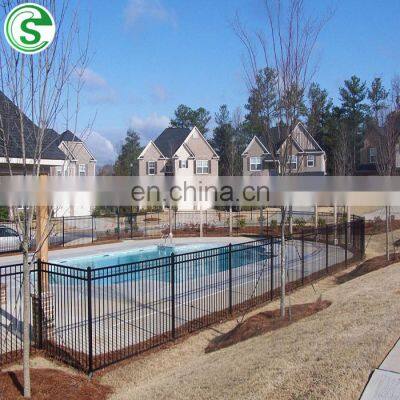 Villa decorative security fencing, tubular gates and steel fence design