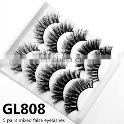 Beautiful False Eyelashes 6D Magnetic Lashes Double Magnet Fake Eye Lashes