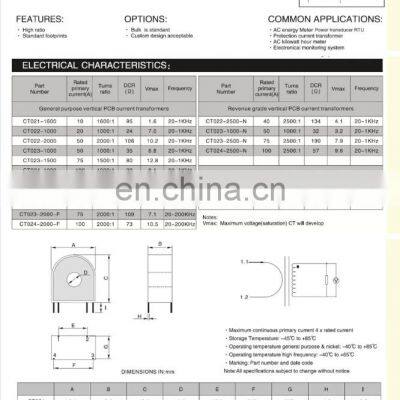 Current Sensing Transformers PCB Current Sensor Transformer photo-4