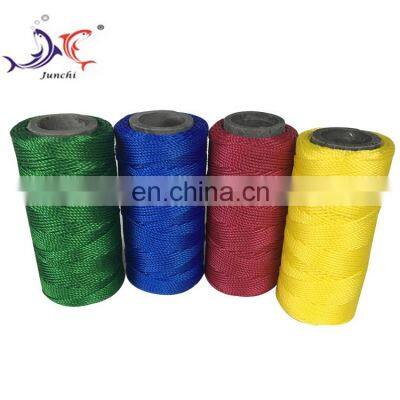 JC good quality qua high quality Junchi dyed pp/polyester sewing thread agriculture baler twine