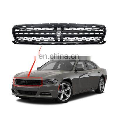 Black Chrome Gloss Modifcation Front Bumper Grille Accessories OEM 5PP33DX8AB CH1200388  Front Grille for Dodge Charger 15-18