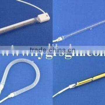 Infrared Quartz Halogen Heating Lamp Tube