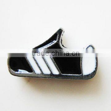 2015 fashion DIY sneaker 8mm slide bead charms