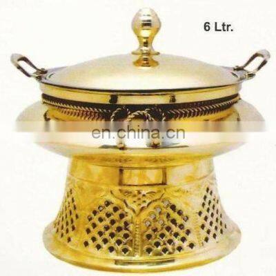 gold chafing dish