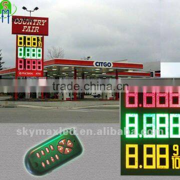 Super-waterproof Outdoor LED Gasoline Price Sign Display