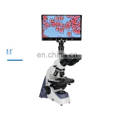 XSP500 40-100X Trinocular Microscope Lab Microscope with LED 10.1\