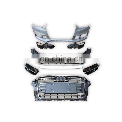 CLY Front Car bumpers For Audi A3 modified RS3 2014 2015 2016 Body Kits Front Grille Front bumpers