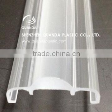 Transparent plastic outdoor light cover