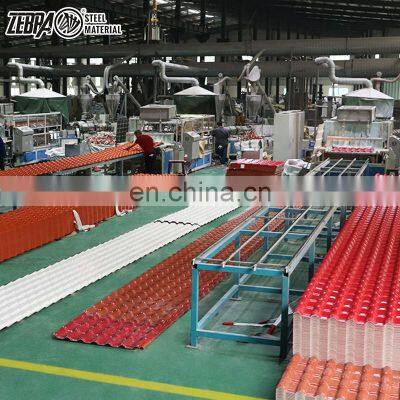 PPGI Roofing Tiles Red Color Coated 900mm Width Metal Sheet photo-5