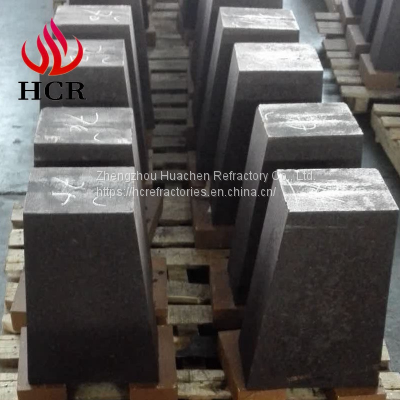 Magnesia Chromite Bricks used for glass tank furnaces with high quality from Zhengzhou Huachen refractory