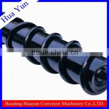 iso standard belt conveyor roller return steel spiral idler roller