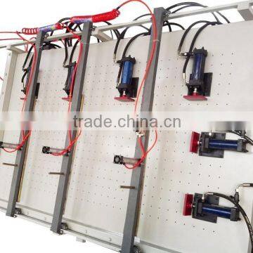 Double side door frame assembly machine