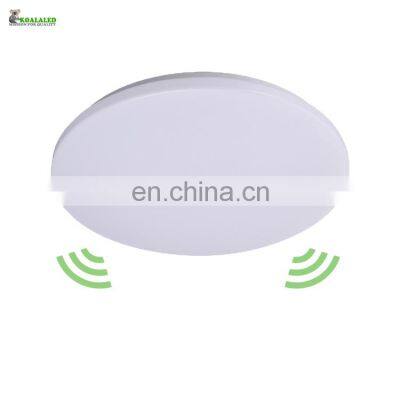 Hot Sale Indoor 12w 18w 24w Surfaced Mounted Smart Control Modern Motion Sensor Led Ceiling Light