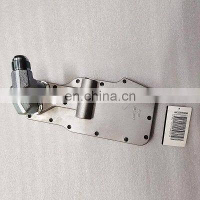 Original Lubricating Oil Filter Head Universal Truck 3971662 3979393 Cummins QSB6.7 Oil Filter Seat