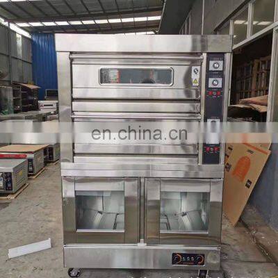 MS Bakery Equipment 2 Deck 4 Tray Combi Combination Heavy Duty Electric Oven With Proofer photo-4