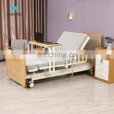 Hospital Furniture Medical Adjustable Home Care Clinic ICU Electric Hospital Rotating Nursing Bed for VIP