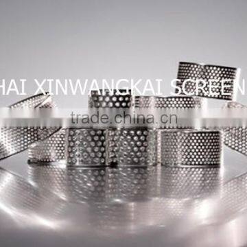 Stainless steel 304 metal perforated cylinder