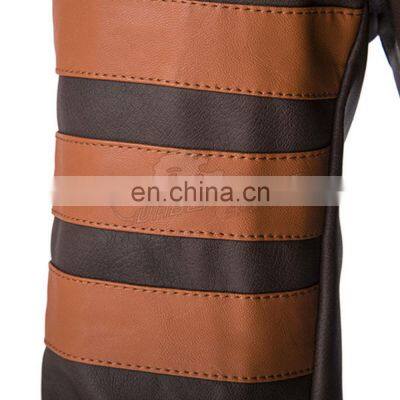 Custom Fashion Leather Jackets New Arrival High Quality Fashion Leather Jacket Man photo-5