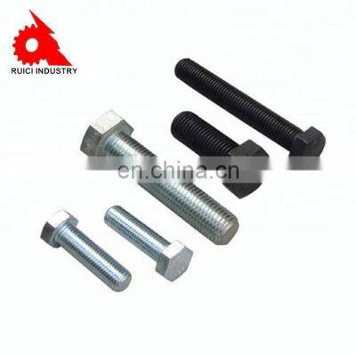 OEM Machining Custom Bolts and Nuts Stainless Steel Full Thread Hex Bolt photo-3