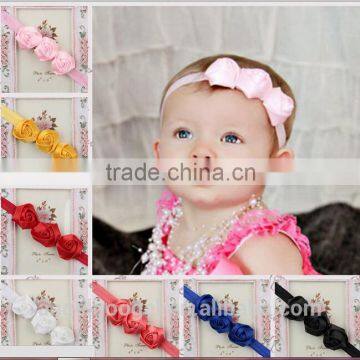 3 flowers ribbon ribbon covered headbands hair bands MY-AB0026