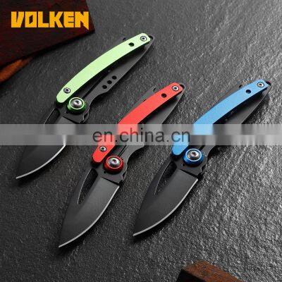Outdoor Folding Knife Aluminum Alloy Handle Pocket Knife Jungle Survival Self-defense Portable Self-defense Knife photo-2