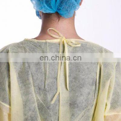 Disposable Isolation Gown Nonwoven Goen for Food Industry photo-4