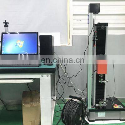 Computerized Adhesive Tape Textile Leather Tensile Strength Testing Machine photo-4