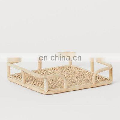 Simple Best Seller Rattan Napkin Tissue Holder Cheap Wholesale Tableware wicker napkin basket wovenmade in Vietnam