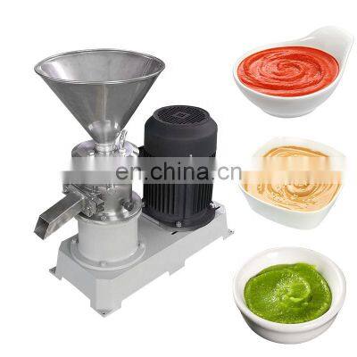 Mini Peanut Butter Making Machine Nuts Grinding Grinder Ma Chile Molino Coloidal Machine for Making Fruit Jam