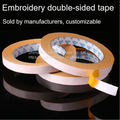 Embroidery double-sided tape