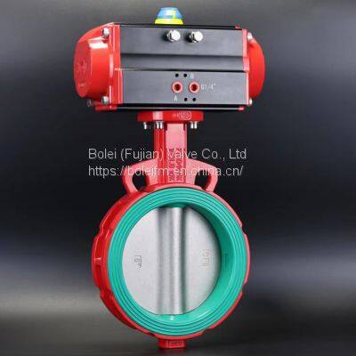 SG10 Aluminum Alloy Manual Butterfly Valve, Stainless Steel Wafer Type Butterfly Valve photo-3