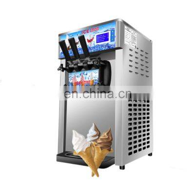 CHEAP PRICE table top small soft ice cream making machine