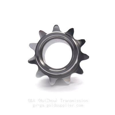 Silver Star-shaped Sprocket, Metal Sprocket, Star-shaped Gear, Silent Chain Sprocket photo-2