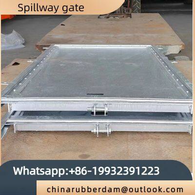 Manufacturer supplies stainless steel gate hydraulic lower opening weir gate 304 stainless steel integrated channel gate opening and closing machine