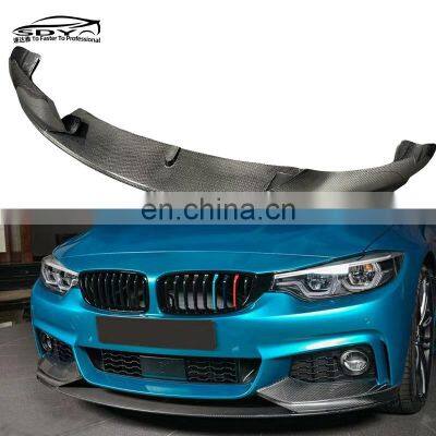F32 M-TECH MP Style High Quality Carbon Fiber Front Lip Front Bumper Lip For BMW 4 Series F32