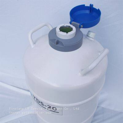 Hot Selling Liquid Nitrogen Container of Cryopreservation Cell Tissue Samples 20L photo-4
